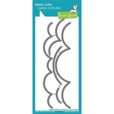 Lawn Fawn Lawn Cuts - Stitched Bouncy Trails